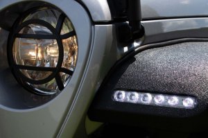 Jeep Rubicon Fenders - Rear - Fishbone Offroad - Elite Aluminum - Black textured - `18-`27